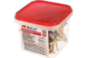 Дюбель-гвоздь 6х80 DSI LK цилиндр (70 шт), Bullit-пл.конт 1150 мл