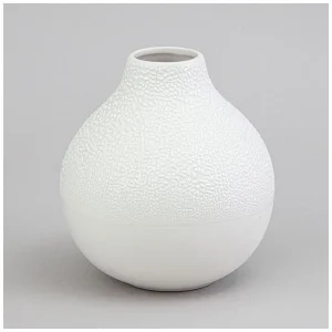 Ваза "Жемчужина" 12х12х13,2см цвет: белый 374-157 *1
