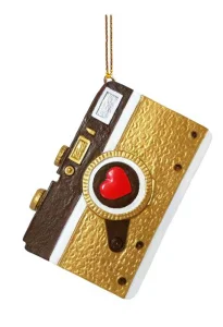 Украшение подвесное Фотоаппарат полирезина1,2x6x4,2см арт.89417 *1