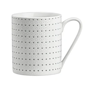 Кружка Esprado "Puntos" 370мл костяной фарфор PUN037WE303 *1