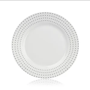 Тарелка десертная Esprado "Puntos" 19,2см костяной фарфор PUN019WE301 *1