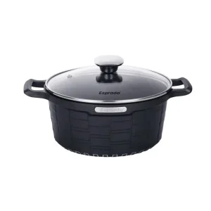 Кастрюля с крышкой 2,5л 20х9,5см литой алюминий АП индукция CDRT20BE101 *1