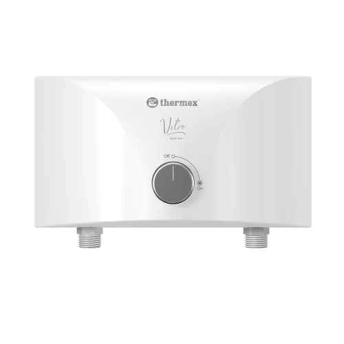 Водонагреватель проточный эл. Thermex Vetro 3500 combi 211067  1