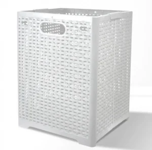 Корзина складная Verde Foldi 47л белая VE51005 белый