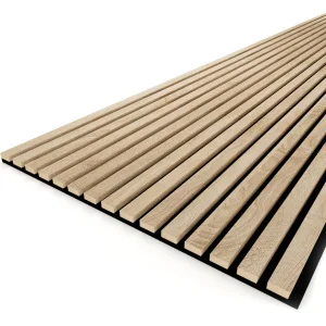 Панель стеновая акустическая МДФ Stella Trend Standart Дуб Сонома 2780х600х21мм