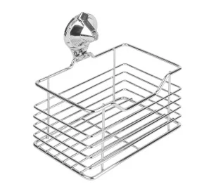 Полка прямоугольная 1-яр на присоске Air-lock хром BI-4043 (Sakura) *1