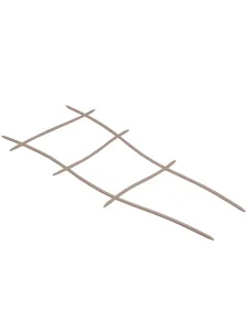 Опора для вьющихся цветов пласт. h-45см, пудровая, непрозрачная ОЦ-4020 (La Decoro) *1