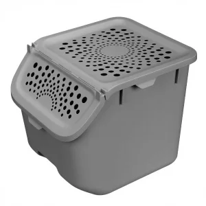 Контейнер Для Овощей 11,3Л, 275Х240Х240 Мм (Серый)
