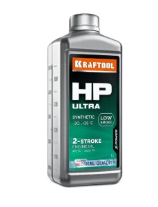 Масло KRAFTOOL HP Ultra синтетическое для 2-тактных двигателей 1л 41501-1 *1