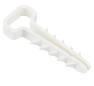 Дюбель-хомут ДХП 14-6 нейлон белый (упак 100шт) 59388 Fortisflex