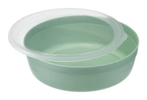 Миска 2,8л с крышкой фисташка