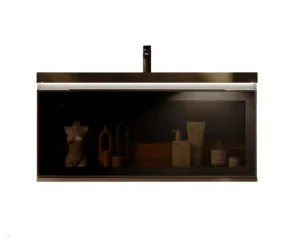 Тумба подвесная Notte 100 Not.01.100/P/A/JR 994х447х430мм антрацит