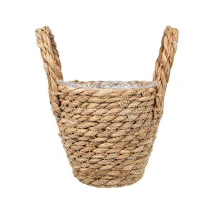 Кашпо плетеное "Сафари" с ручками 165х165х140мм, натуральный Lishan-07 XS *1