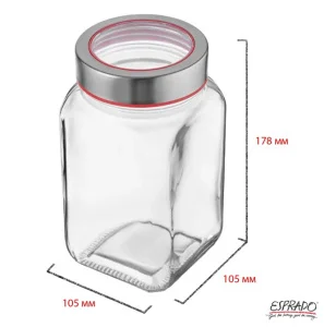 Емкость для хранения 1250мл Fiesta Esprado FIE125E405 *1
