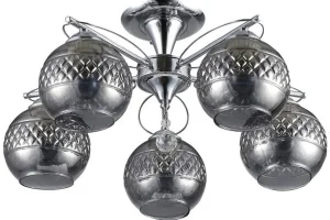 Люстра эконом 12189/5CR SM (ЭкономСвет) *1