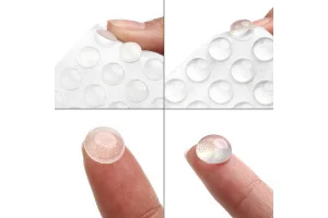 Демпфер захлопа 10х1,5 мм прозрачный (25 шт) - пакет Tech-Krep 109143 *1