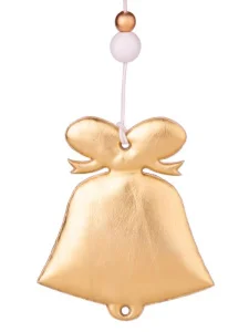 Украшение подвесное Золотистый колокольчик 8,5x1,5x10см арт.86354 *1