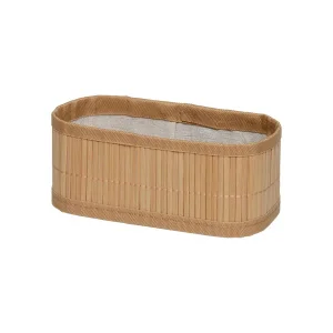 Корзина стеллажная "Бамбук", Д200 Ш100 В80, натуральный Shan-05