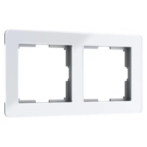 Рамка Werkel Acrylic на 2 поста (белый) W0022701