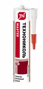 Герметик Технониколь универсальный акриловый белый 280 мл 