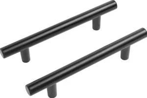 Ручка-скоба мебельная StahlBuro A8925-96 2шт BL матовый черный 16644 *1