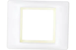 Рамка и суппорт универсальные на 2 мод. бел. PRIMER IEK CKK-40D-RU2-K01