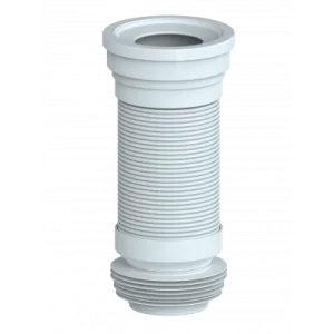 Труба д/унитаза удлинитель гофр. 350мм T350 (Unicorn) *42