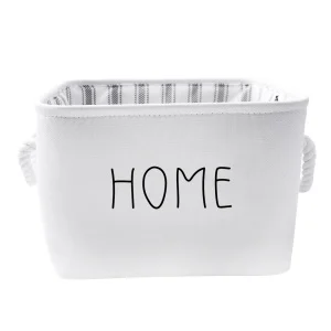 Корзина для хранения "White", Д280 Ш280 В230, белый