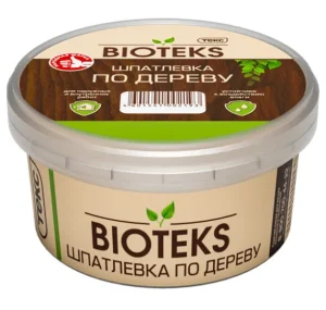 Шпатлевка по дереву BIOTEKS Профи бук 0,25 кг. *1/8