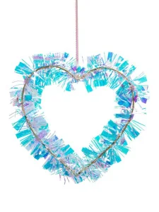 Украшение подвесное Сердечко 18x18x1,5см арт.86410 *1