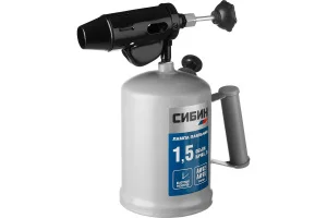 СИБИН  1.5 л, стальной эжектор, паяльная лампа (40670)