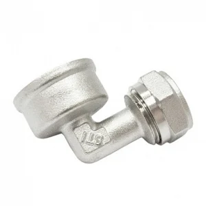 Уголок ВР 20х1/2" обжим. STI *12/120