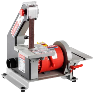 Станок шлифовальный тарельчато-ленточный 330Вт диск 125мм, 25х762мм, 2950 об/мин, 810 м/мин, 7,5кг Зубр ЗШС-330 *1