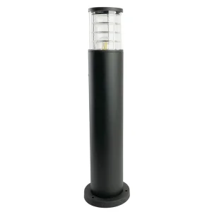 Светильник садово-парковый, 230V E27, DH0804-P, черный пластик