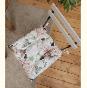 Сидушка на стул Этель Пионы 42х42см 100% хлопок саржа 190 г/м2 5376624