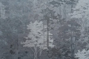 Обои горячего тиснения Артекс 10,05х1,06м Форест/декор графит 11218-05 *1/6