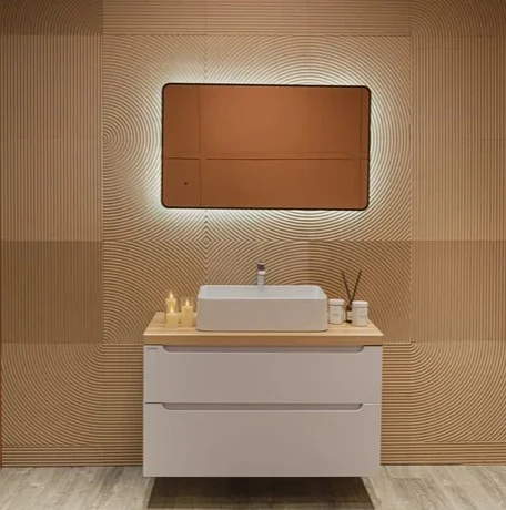 Зеркало с подсветкой Silver Mirrors Incanto-BLACK 60х100см LED-00002538 бесконтактный сенсор