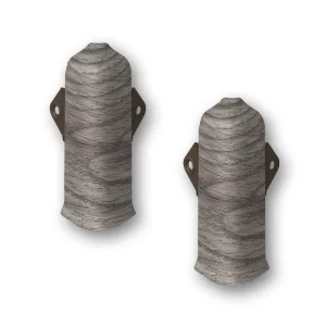 Угол наружный с крепежом 210 Дуб пепельный 80мм Лексида