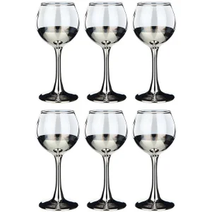 Набор рюмок Lefard Черное море деми серебро 6шт 65мл 194-606