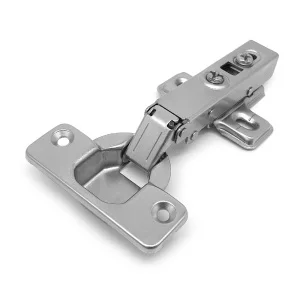 StahlBuro 1109 Clip-On 2шт., хром.Петля мебельная накладная с доводчиком (50) (компл)