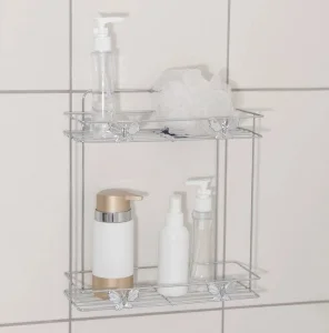 Полка 2х-ярусная "Бабочки" 28,5х11х31 см 2998315