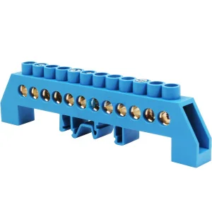 Шина нулевая в комбинированном DIN-изоляторе "Стойка" ШНИ-8х12-8-КС-С YNN10-812-8DP-K07 IEK