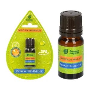 Эфирное масло "Можжевельник" 10 мл в блистере в форме капли "Банные штучки" 32207 *1/20