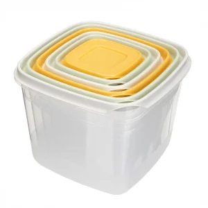 Комплект Контейнеров Для Продуктов Clever 6Шт, 0,12Л + 0,25Л + 0,45Л + 0,75Л + 1,2Л + 2,0Л (Микс 1)