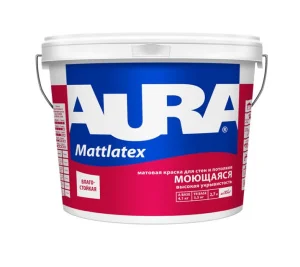 Краска AURA  Mattlatex моющая 2,7л