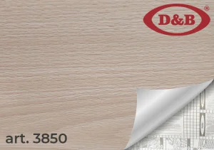 Пленка самоклеящаяся D&B 0,45*8м  дерево светлое 3850 *1/20