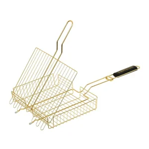 Решетка-гриль универсальная GOLD 57(+5)х30х25х5,5см BOYSCOUT 61901