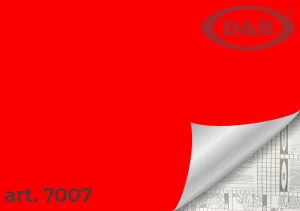 Пленка Самоклеящаяся D&B 0,45*8м  красная 7007 *10/20