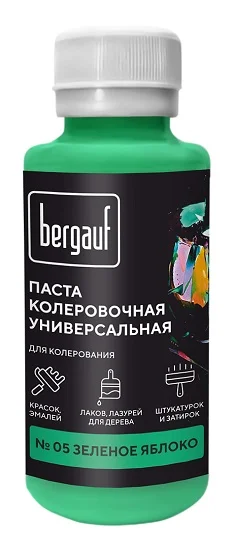 Паста колеровочная Bergauf 0,1л зеленое яблокол 68689