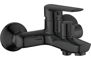 Смеситель Lagos Black для ванны, кор/изл, с аксессуарами, арт. LG54B